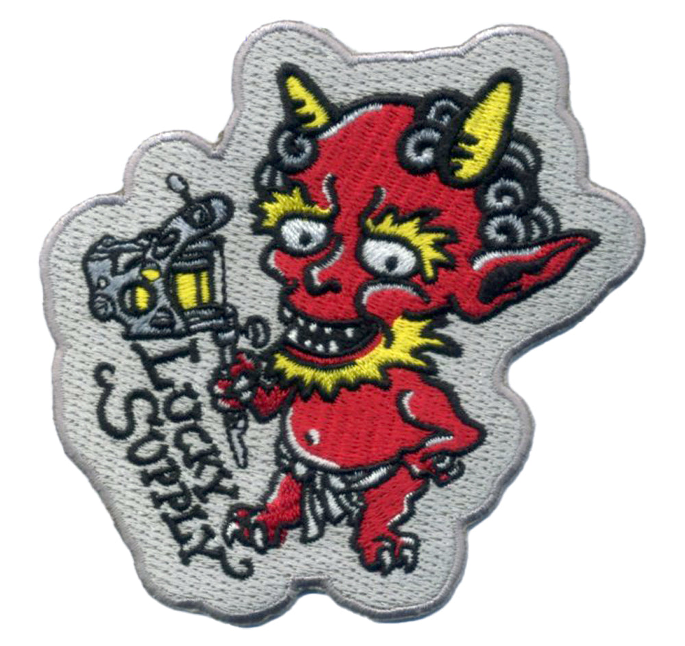 Brad Fink x Lucky Supply Hot Stuff Patch