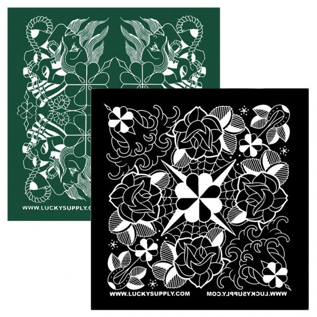 Lucky's Bandanas Artwork By Jason Minauro