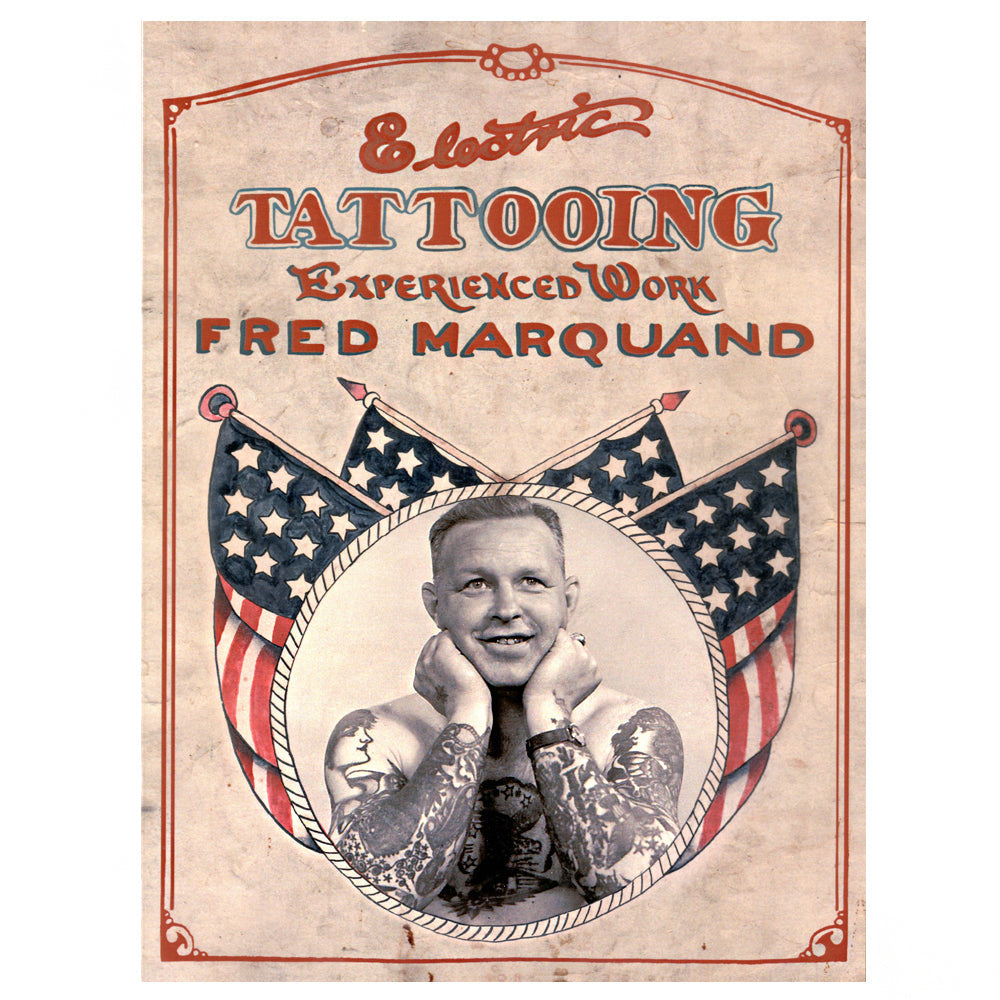 Electric Tattooing Experienced Work Fred Marquand Book