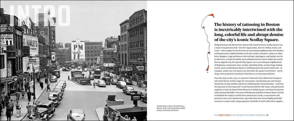 Loud, Naked, & in Three Colors: The Liberty Boys & The History of Tattooing in Boston