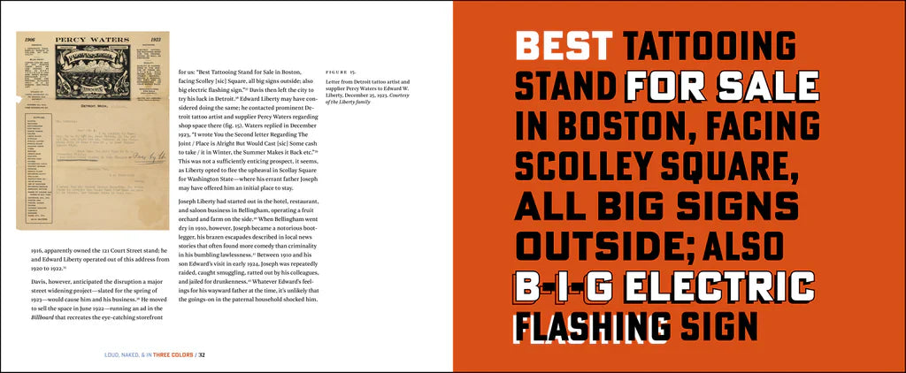 Loud, Naked, & in Three Colors: The Liberty Boys & The History of Tattooing in Boston