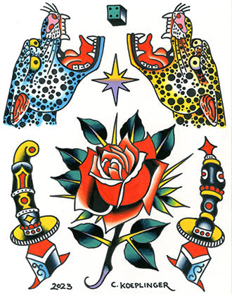 Chad Koeplinger Flash Sheets Set