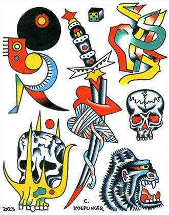 Chad Koeplinger Flash Sheets Set