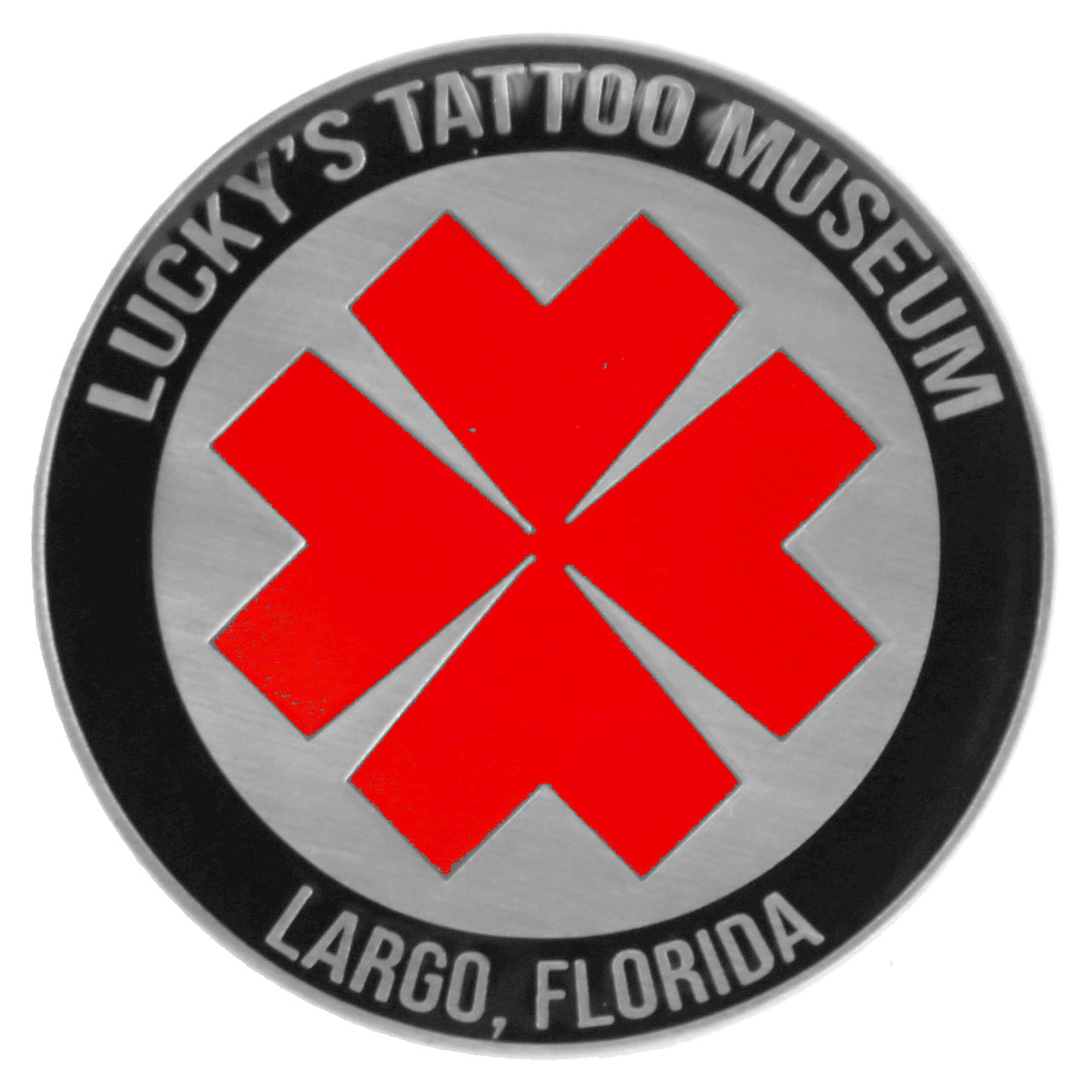 Lucky's Tattoo Museum 20 Year Anniversary Commemorative Coin
