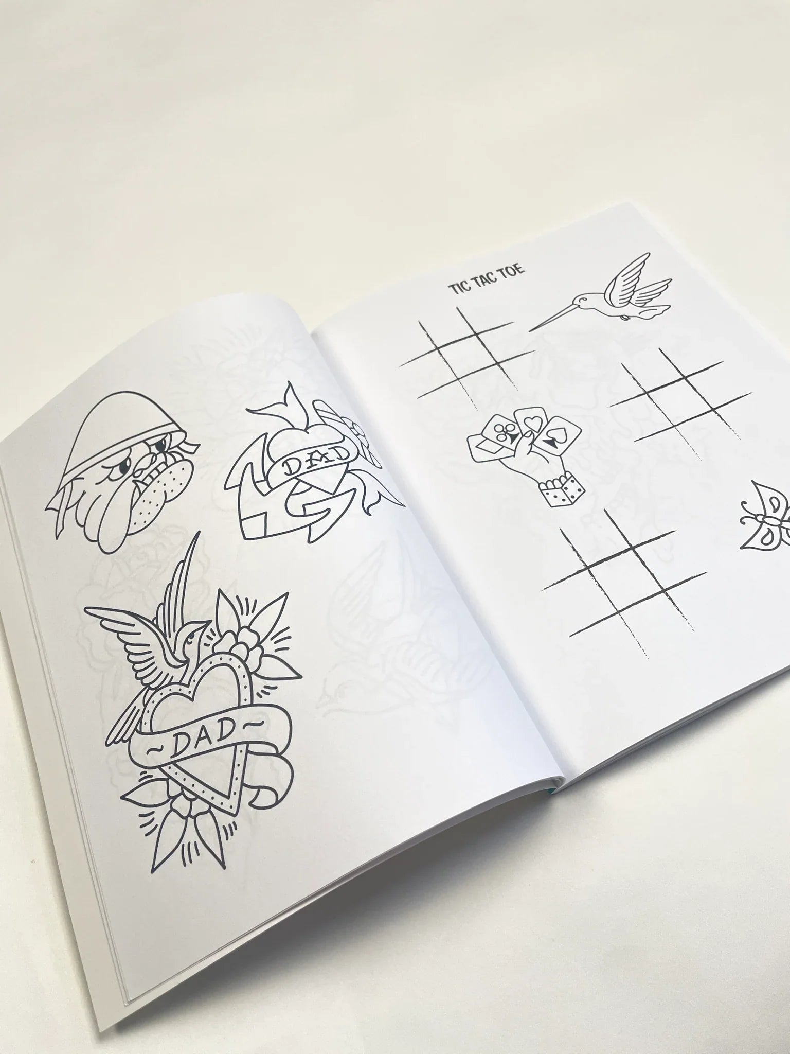 Toddler Tattoos Coloring and Activity Book Vol.1 And Temporary Tattoos