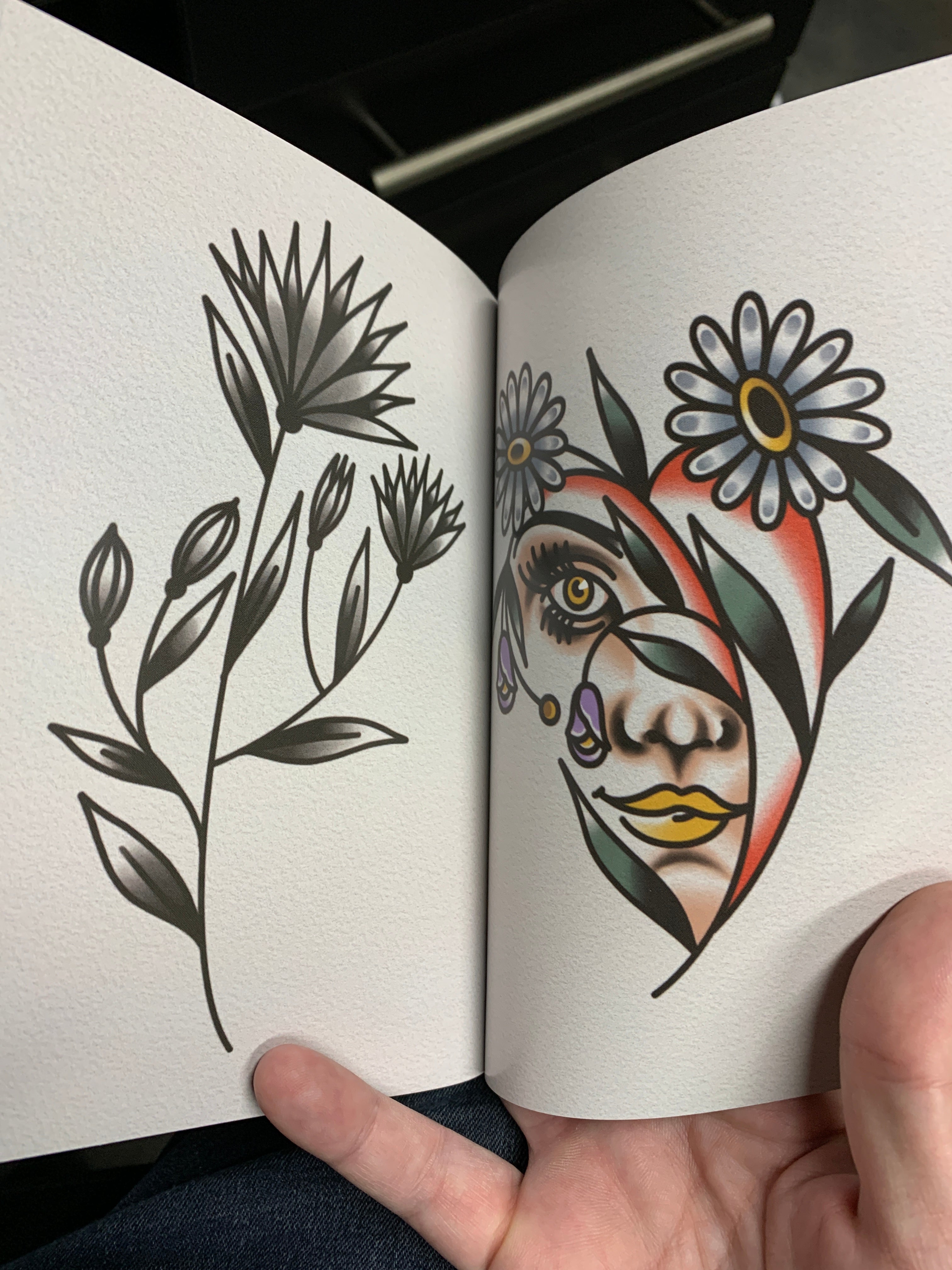 Wild Flowers Book by Mikey Tubs