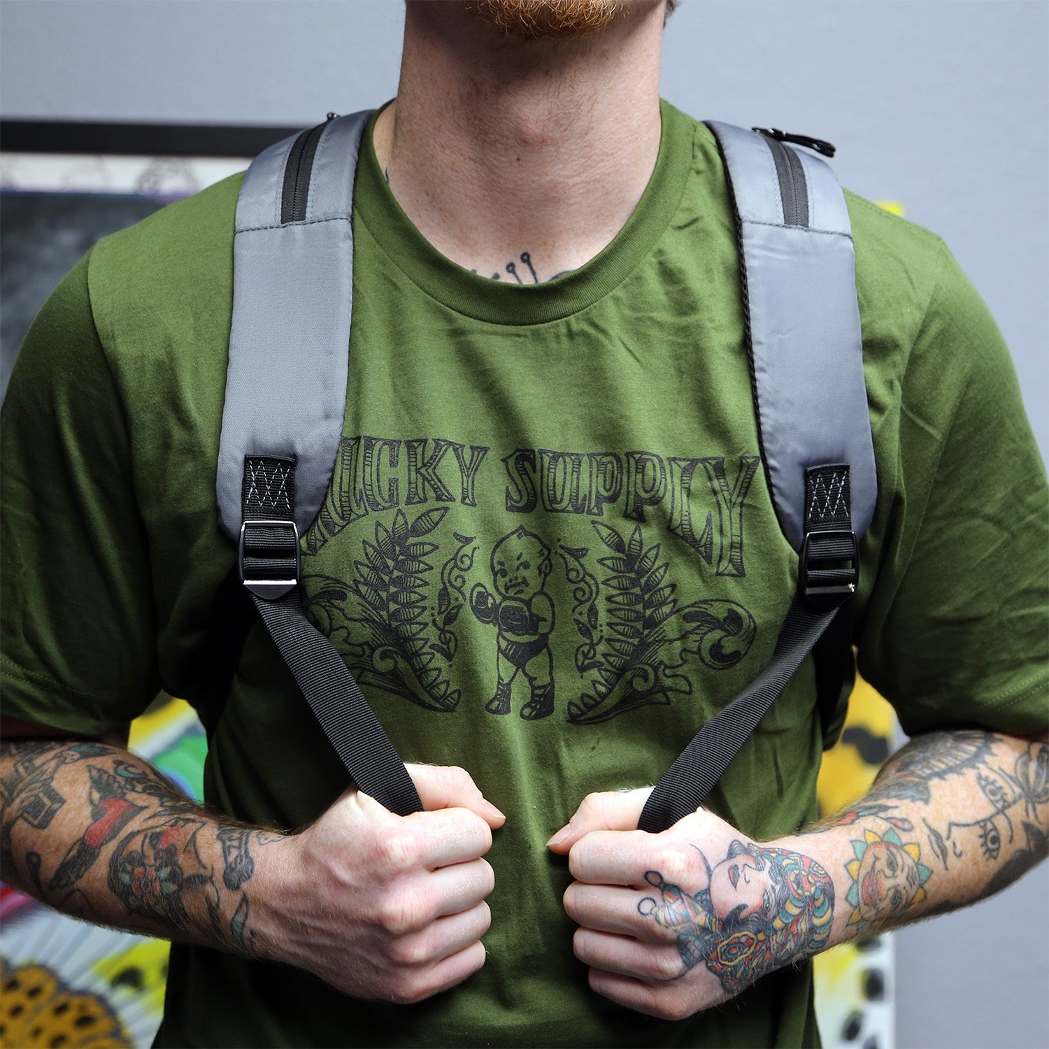 Lucky Supply x Brad Fink Travel Backpack