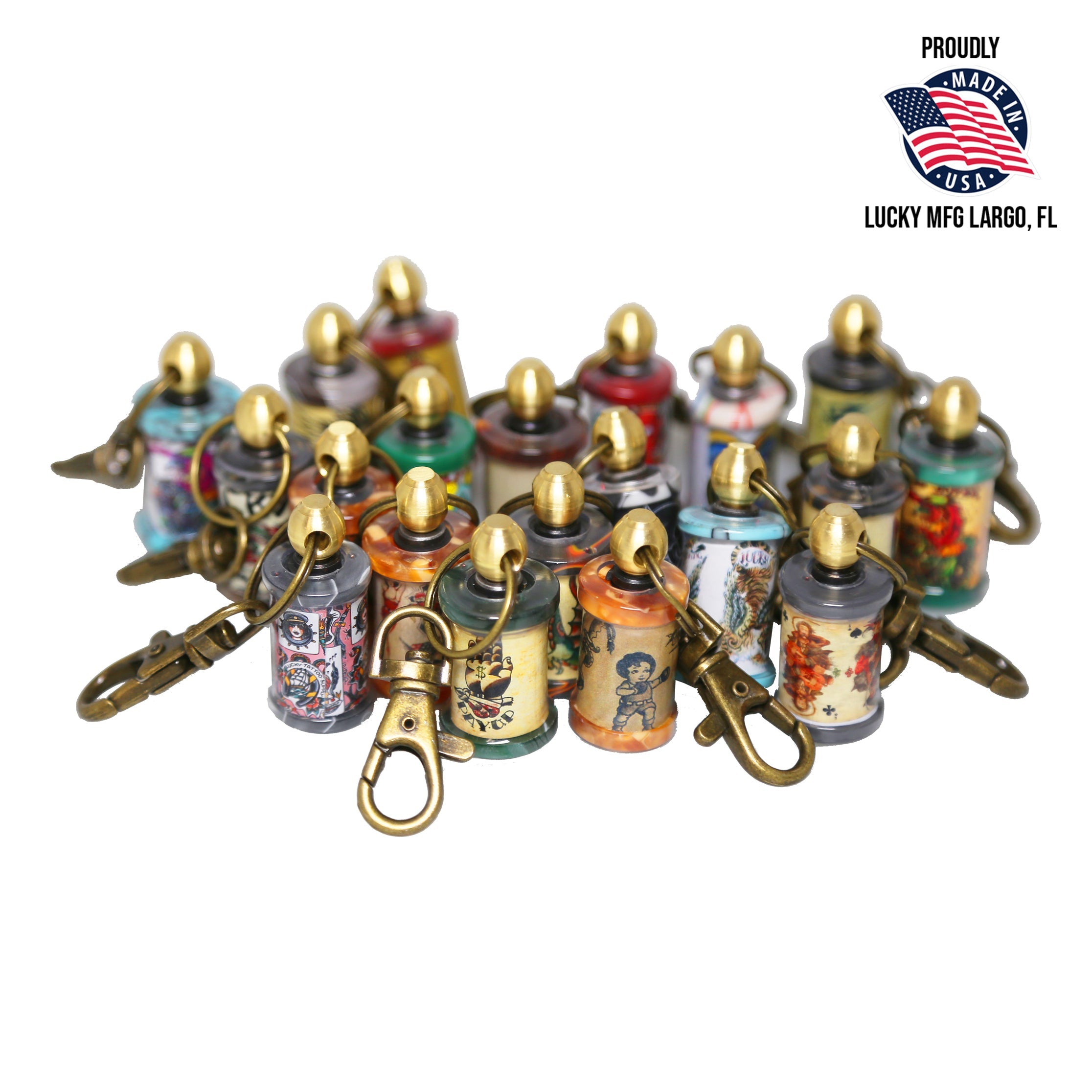 One-Off Coil Keychain