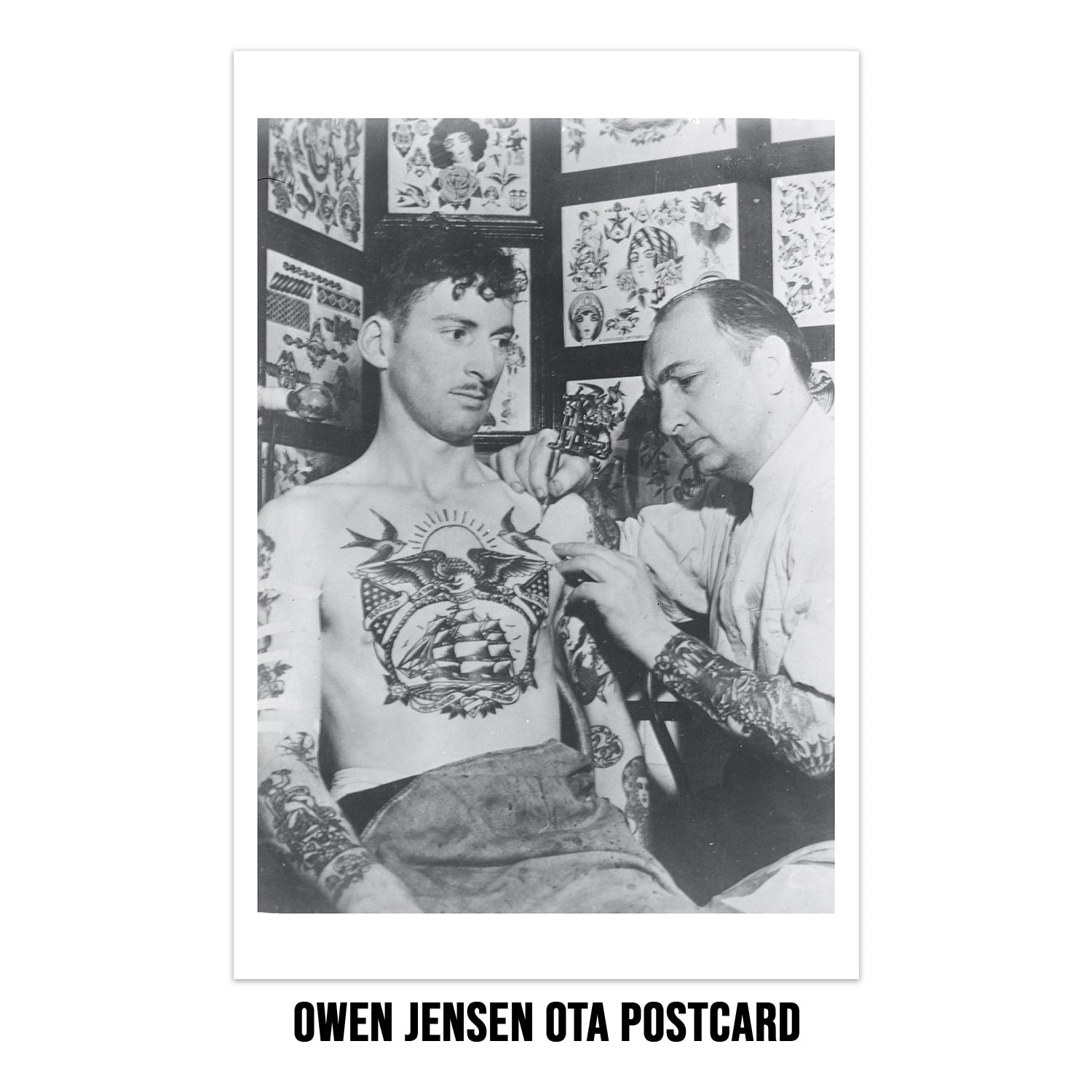OTA Tattoo History Postcards