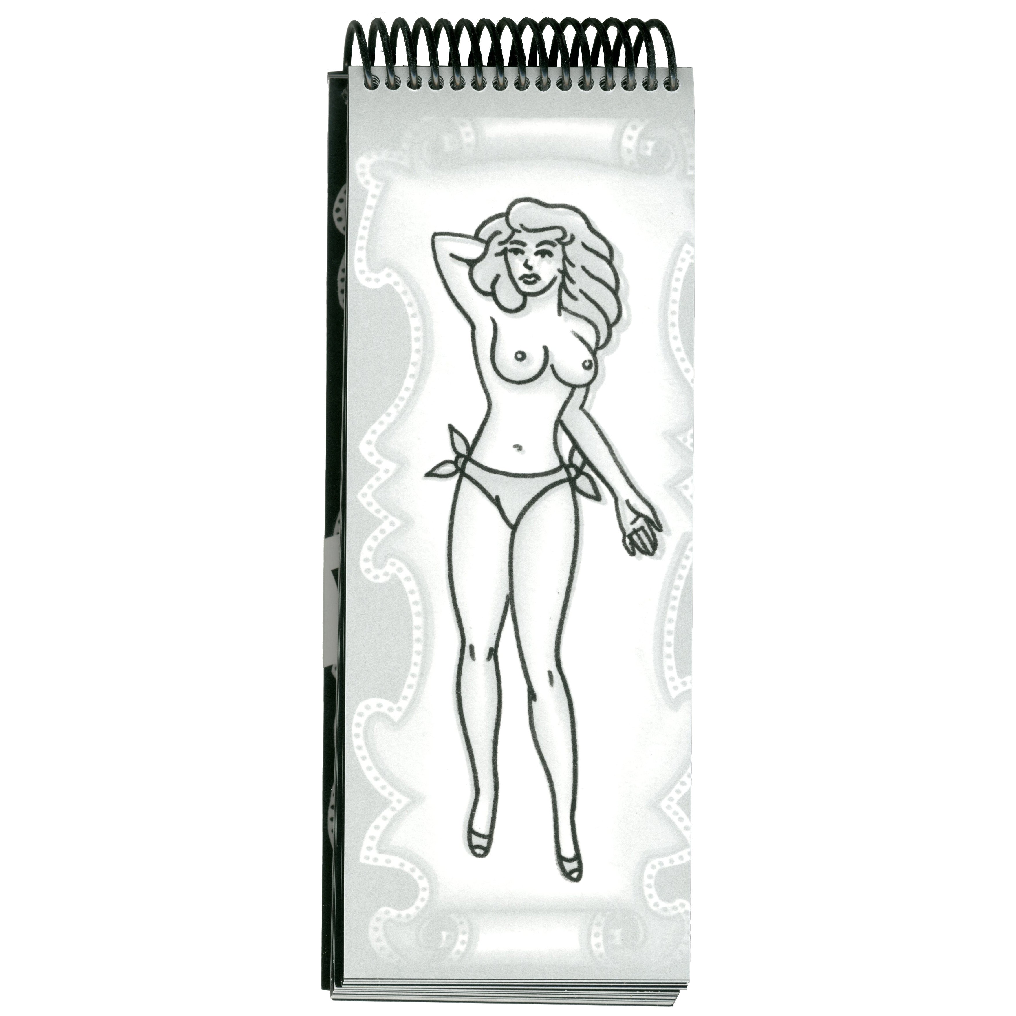 Paper Dolls Pinup Book by Todd Noble