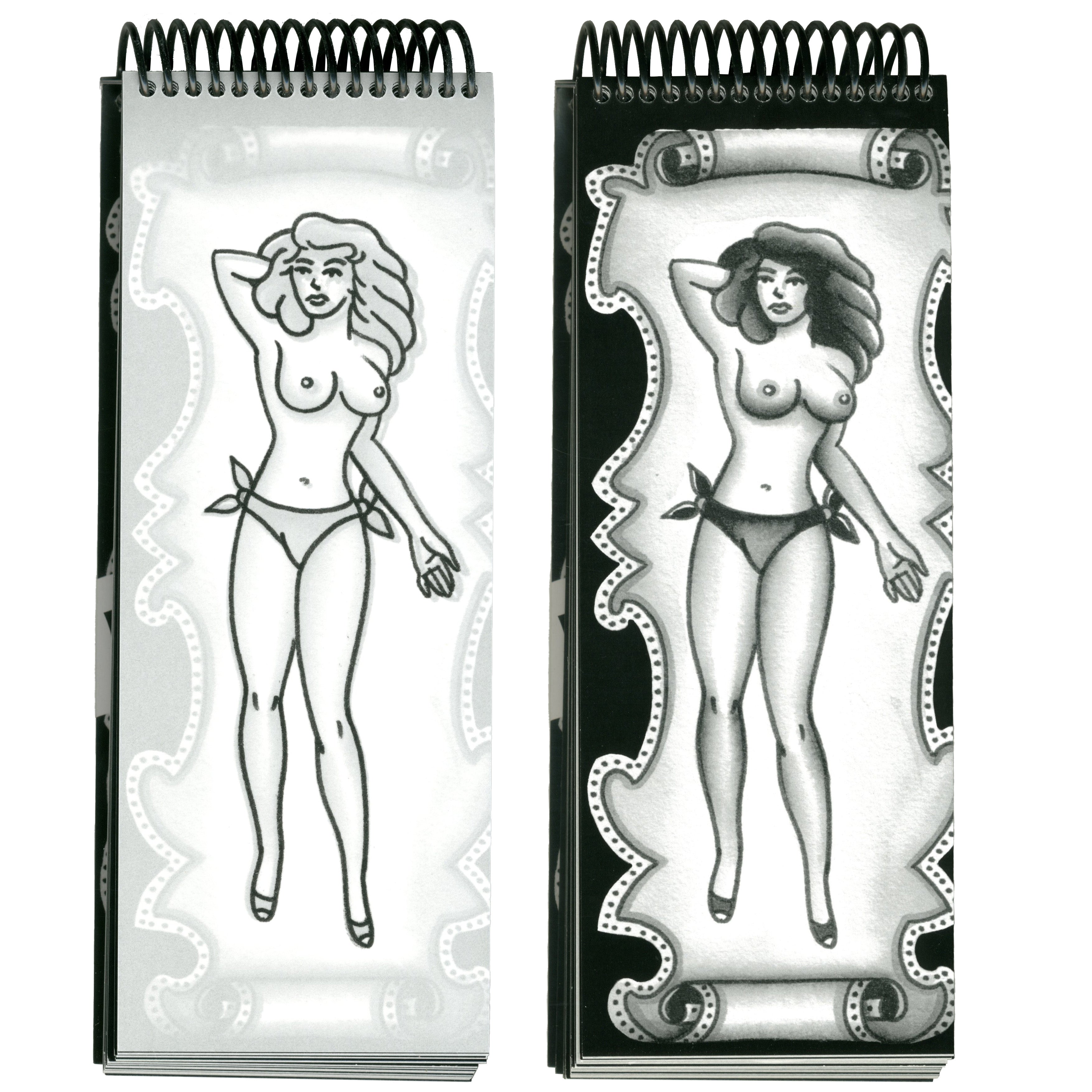 Paper Dolls Pinup Book by Todd Noble