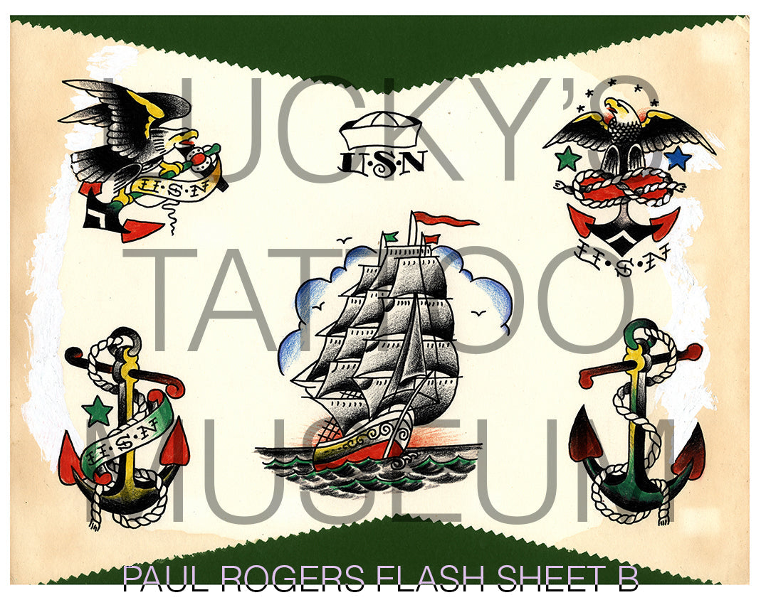 Paul Rogers Flash Sheets