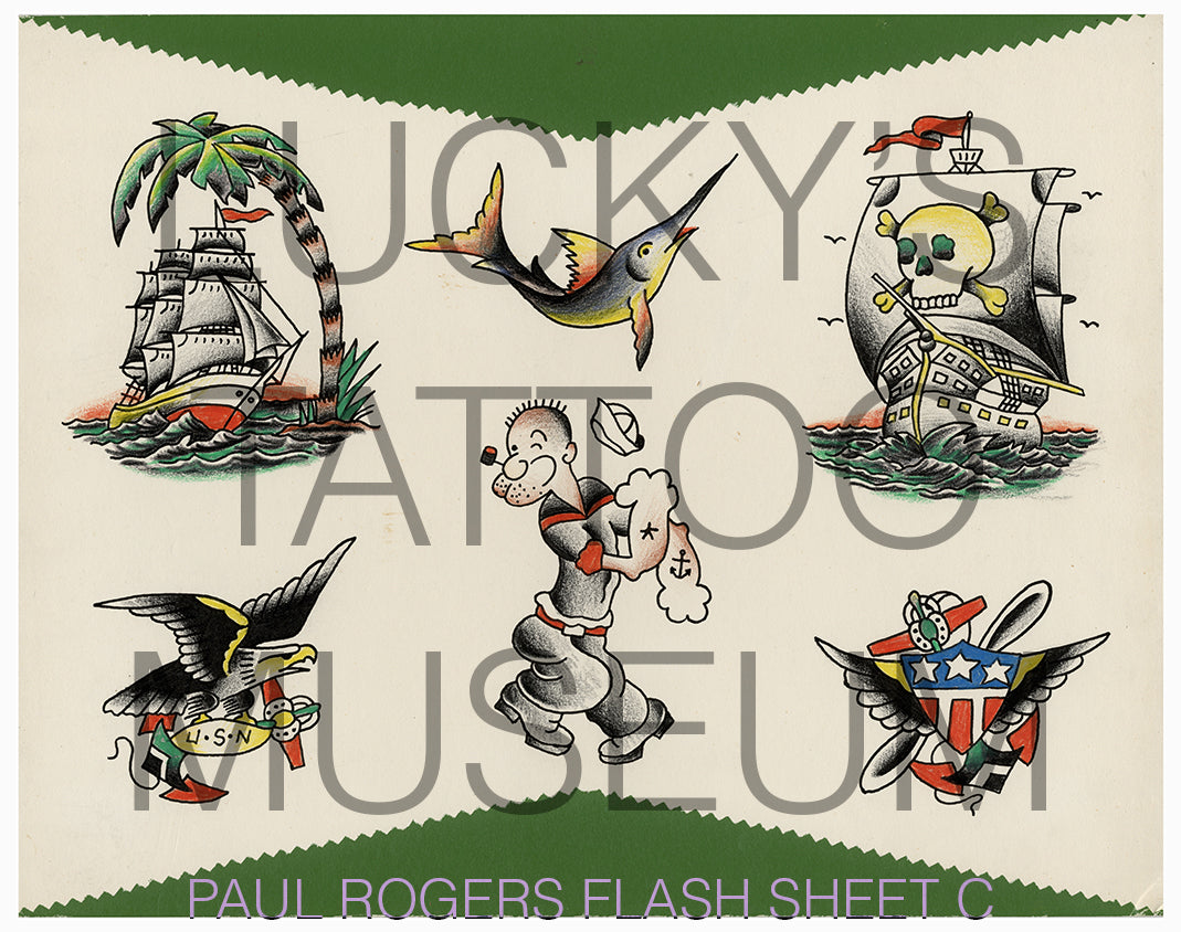Paul Rogers Flash Sheets