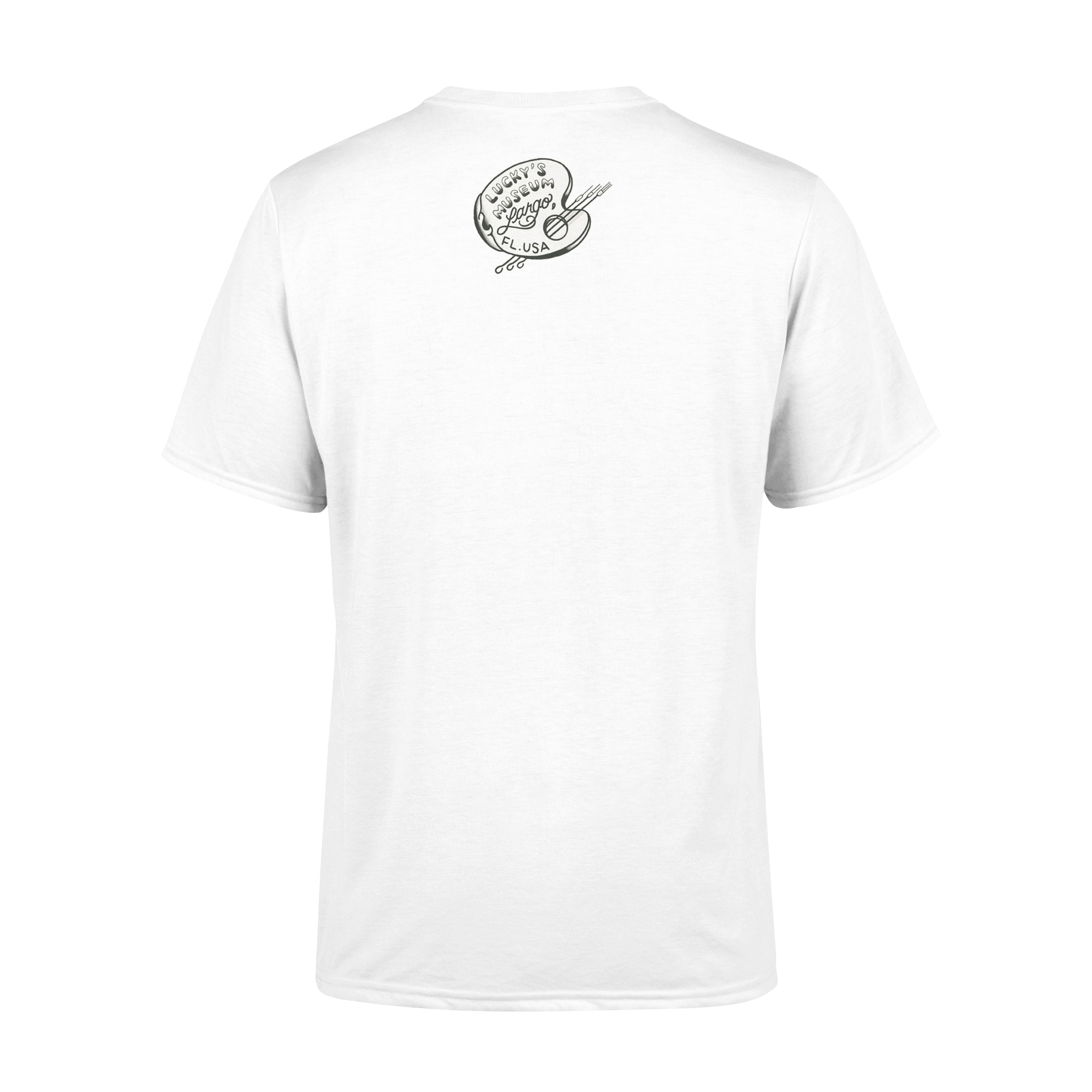 Lucky's Tattoo Museum Postcard Shirt (White)