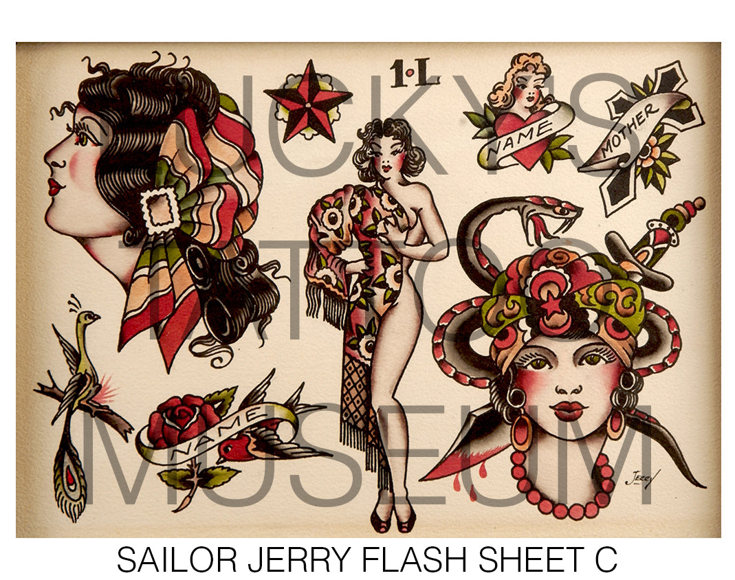 Sailor Jerry Flash Sheets