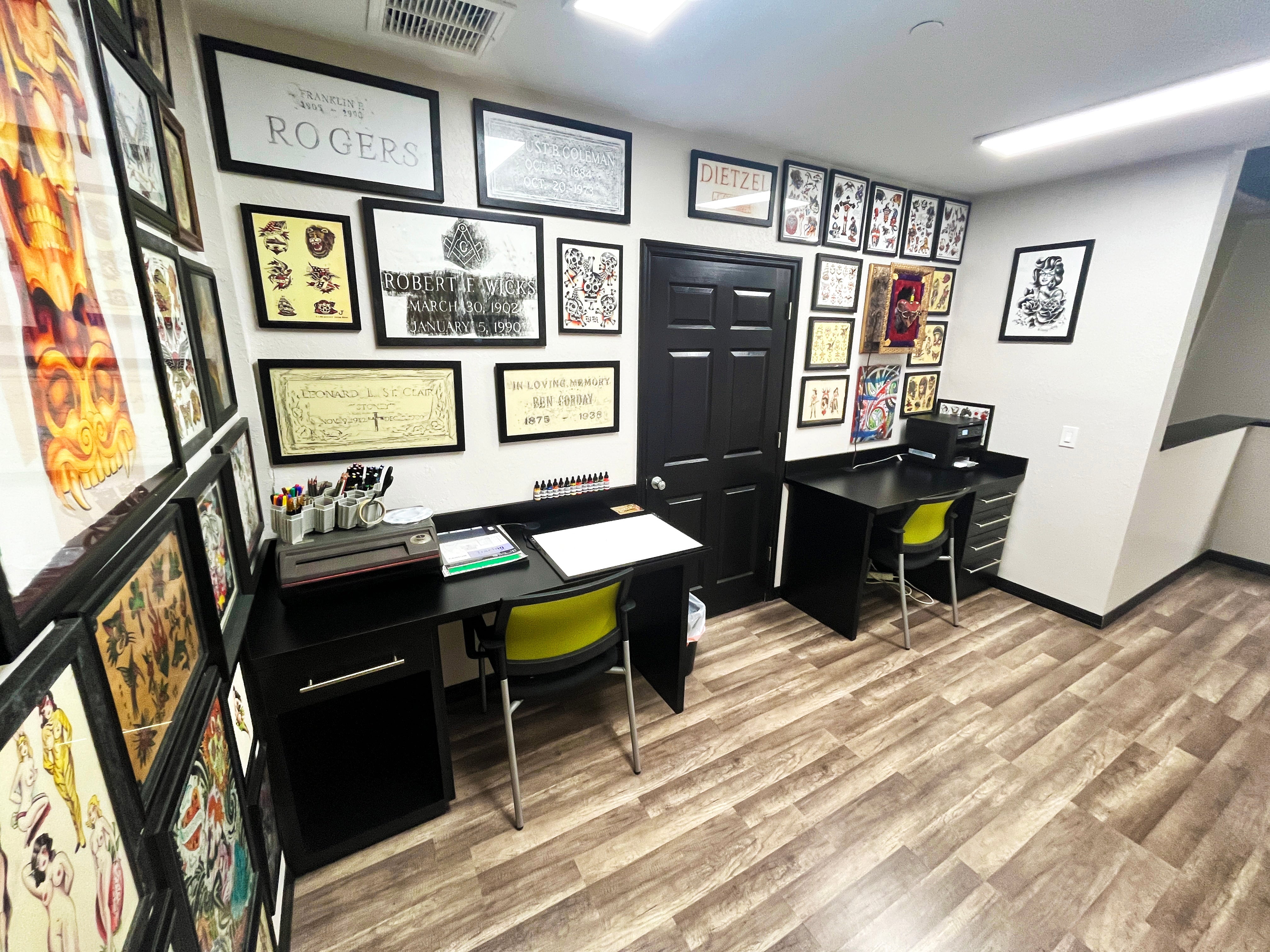 Lucky’s Tattoo Museum Apartment Rental (per night charge + cleaning fee)