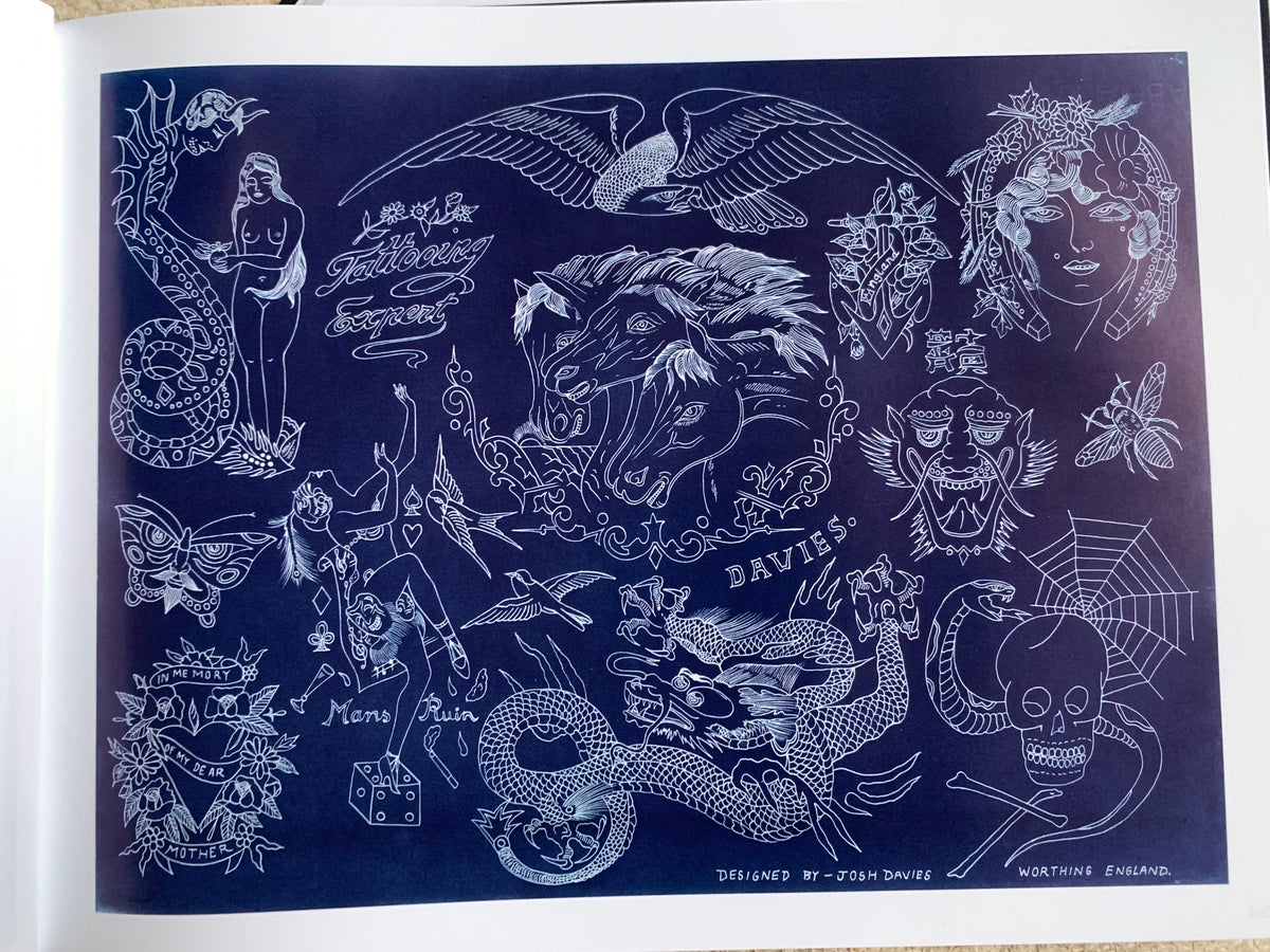 The Blue Book Tattooing Flash Catalog