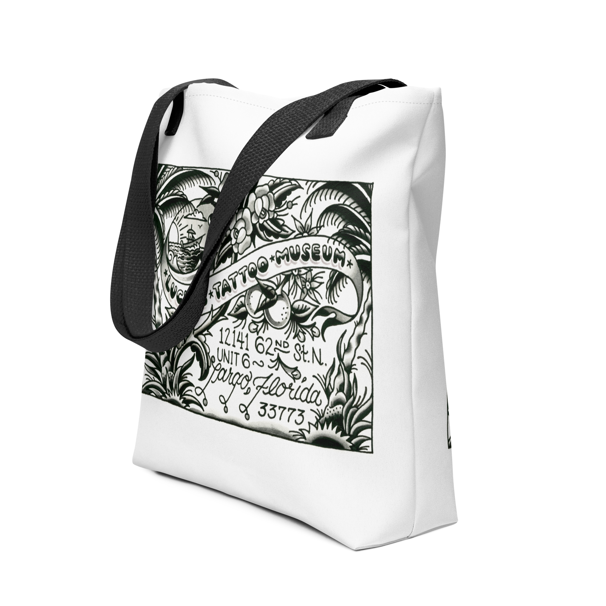 Lucky's Tattoo Museum Small Tote Bag
