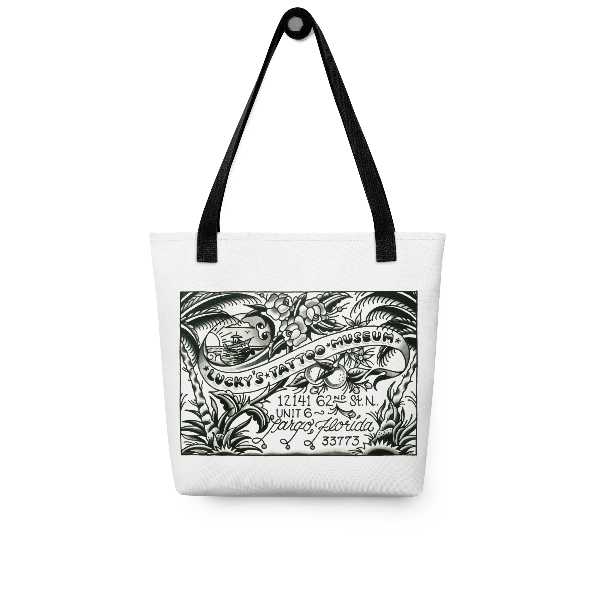 Lucky's Tattoo Museum Small Tote Bag