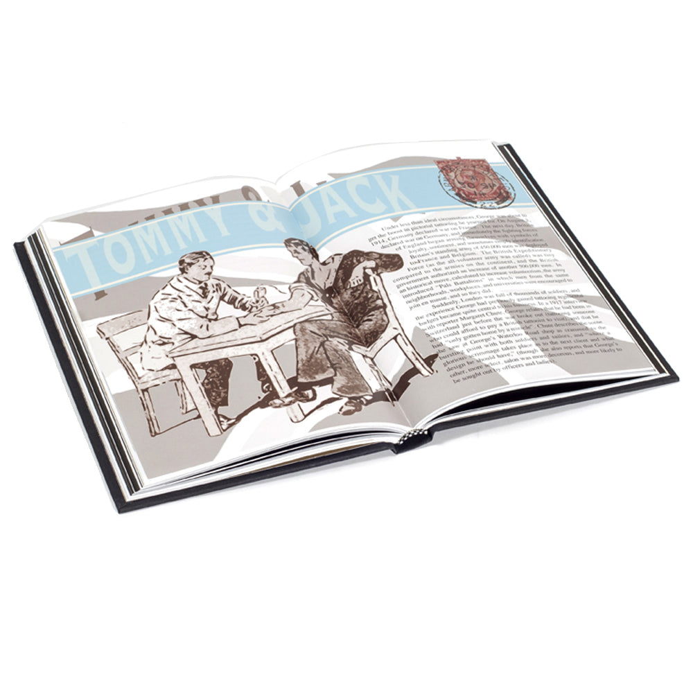 King of Tattooists: The Life and Work of George Burchette Hardcover Book