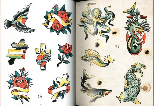Legends Tattoo Flash Book (2018 Reprint)