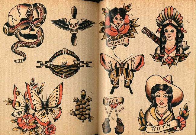 Legends Tattoo Flash Book (2018 Reprint)